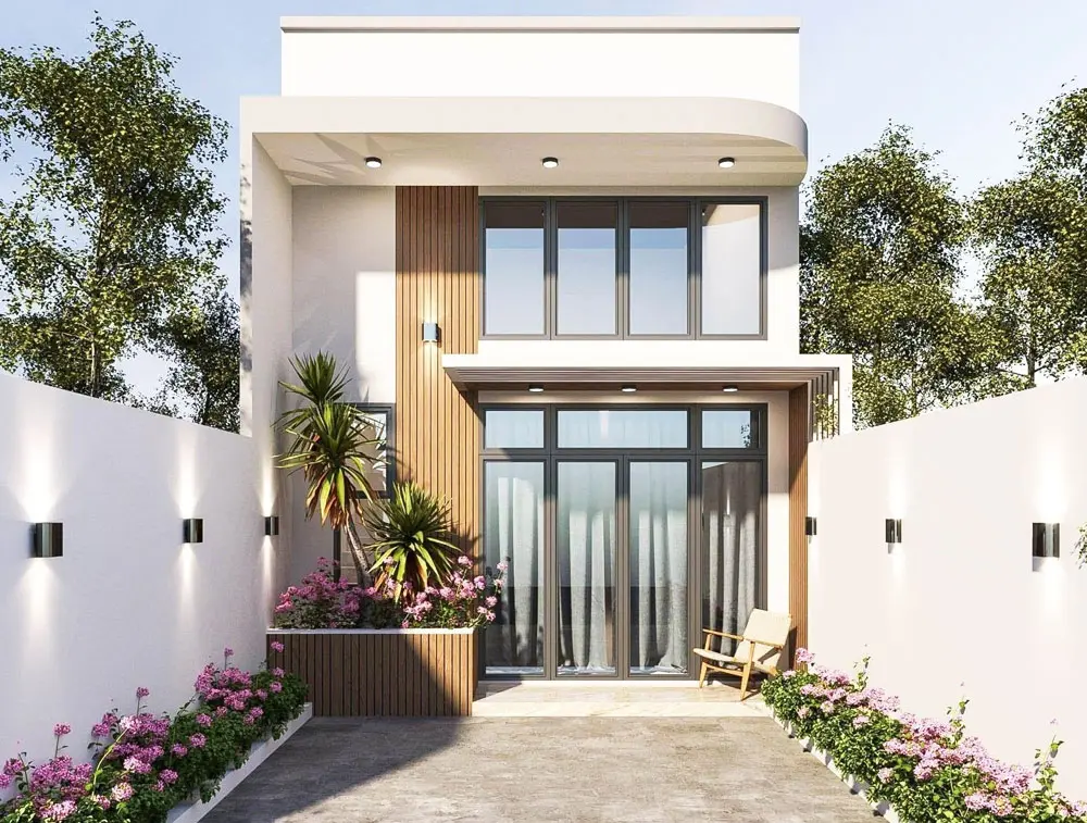 Mẫu nhà cấp 4 hiện đại