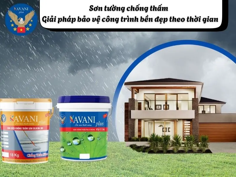 Sơn tường chống thấm - Giải pháp bảo vệ công trình bền đẹp theo thời gian