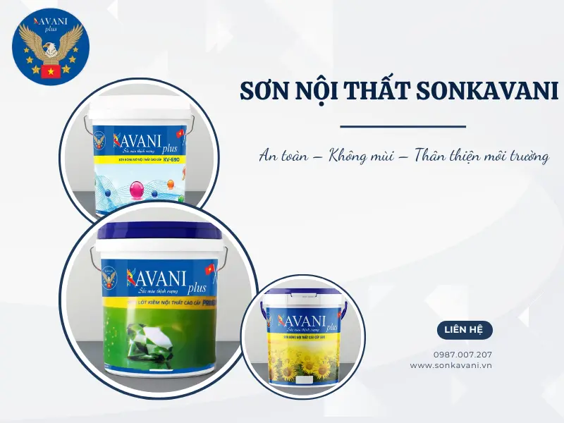Giới thiệu dòng sơn nội thất an toàn, không mùi, thân thiện môi trường - Sonkavani