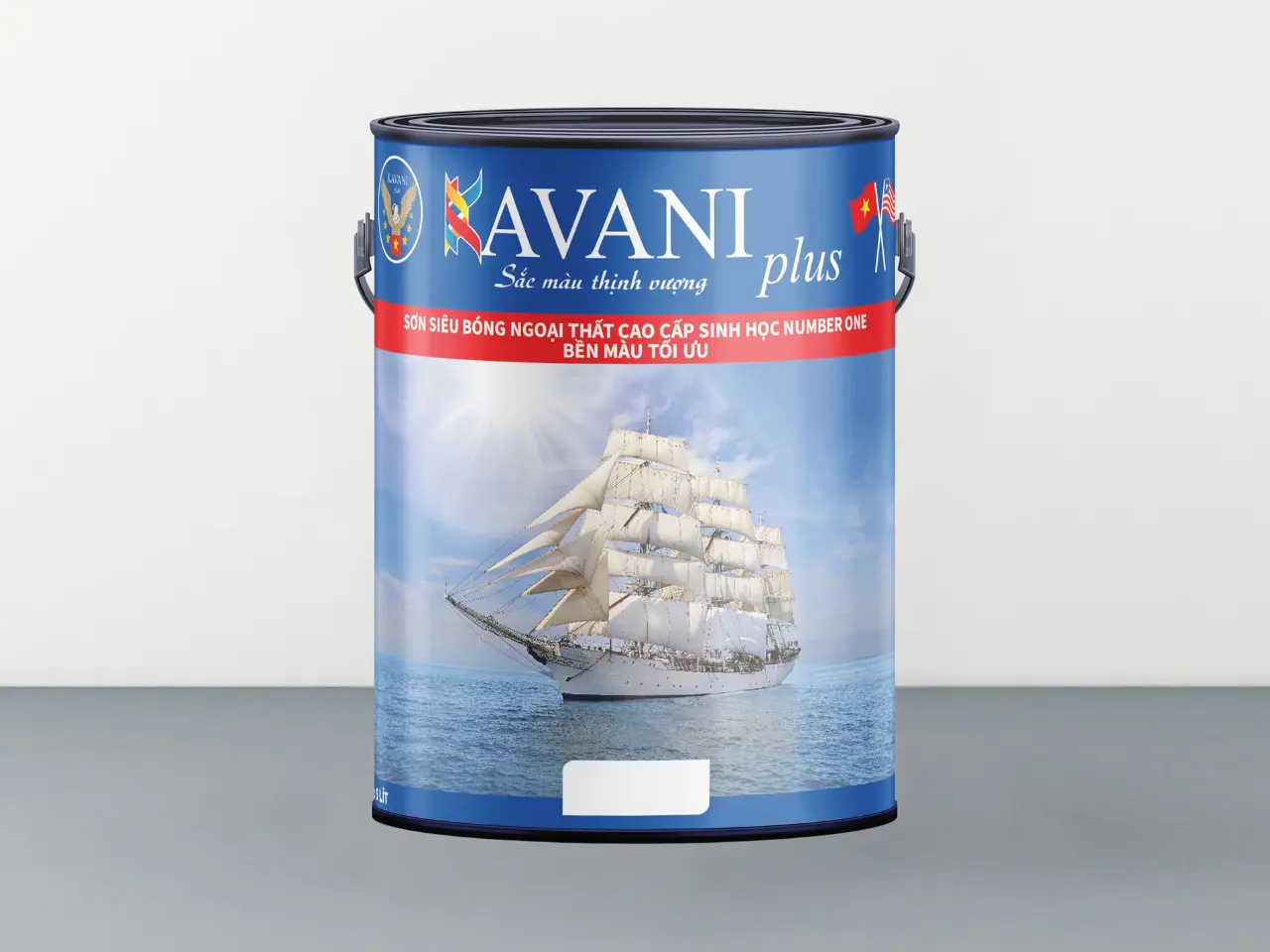 Sơn siêu bóng ngoại thất cao cấp sinh học Number One