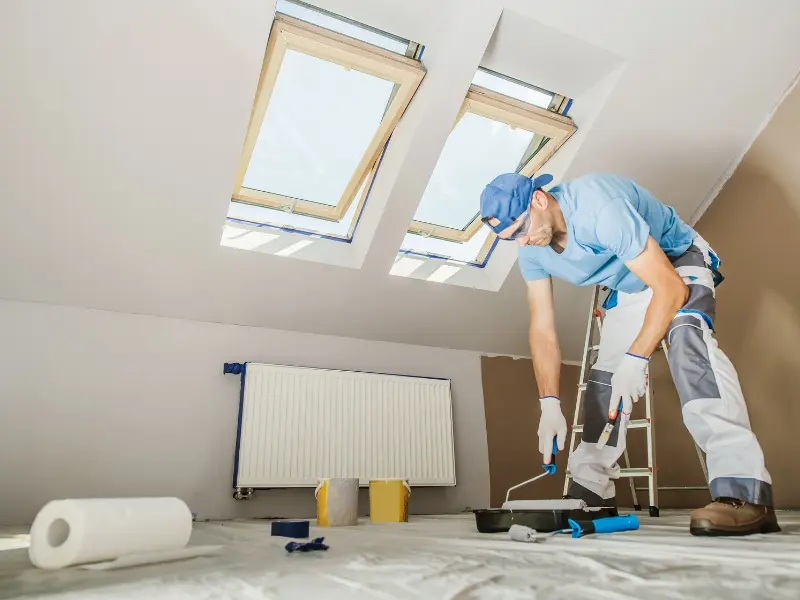 Sơn lại nhà cũ có cần sơn lót không?