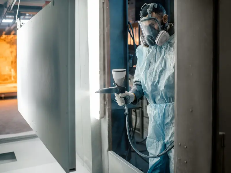 Sơn tĩnh điện có độc hại không? Sự thật bạn cần biết